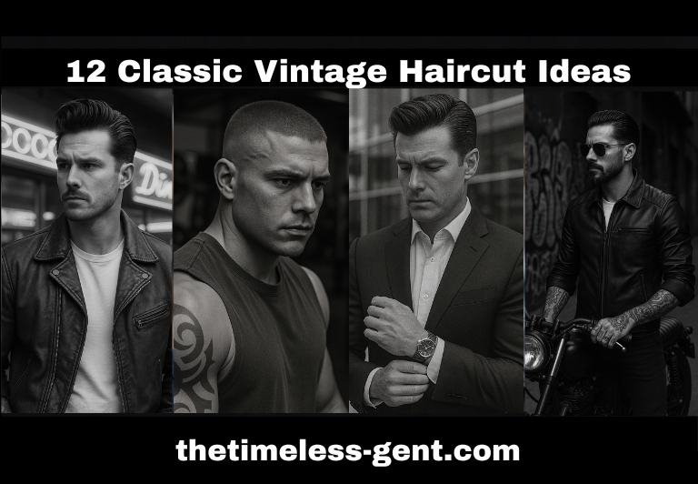 1950s Men’s Hairstyles: 12 Classic Vintage Haircut Ideas
