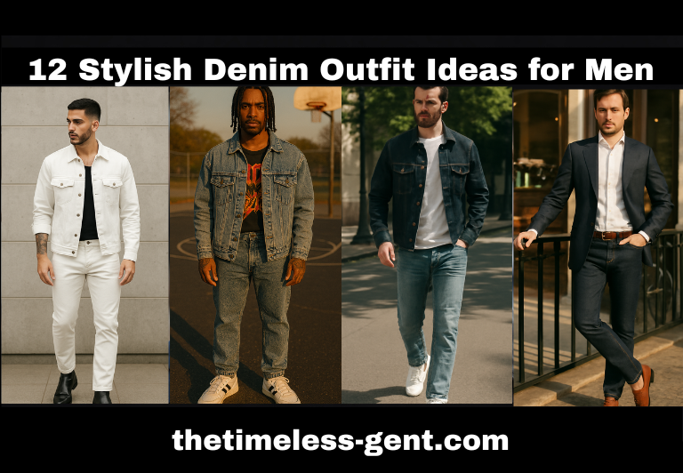 How to Wear Denim in 2025: 12 Stylish Outfit Ideas for Men