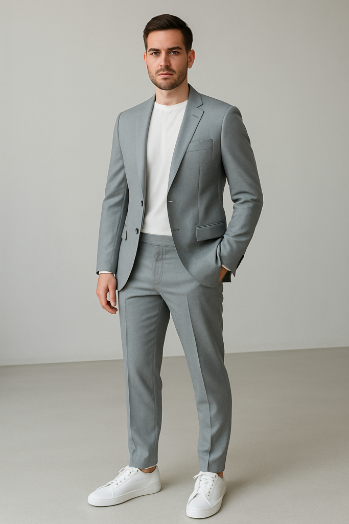 Minimalist Groom Look