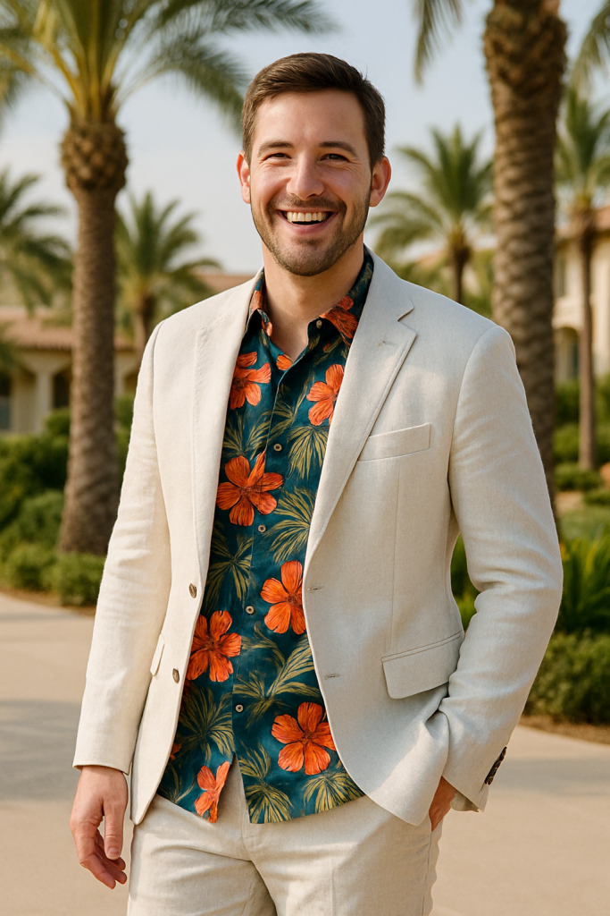 Tropical Print Statement