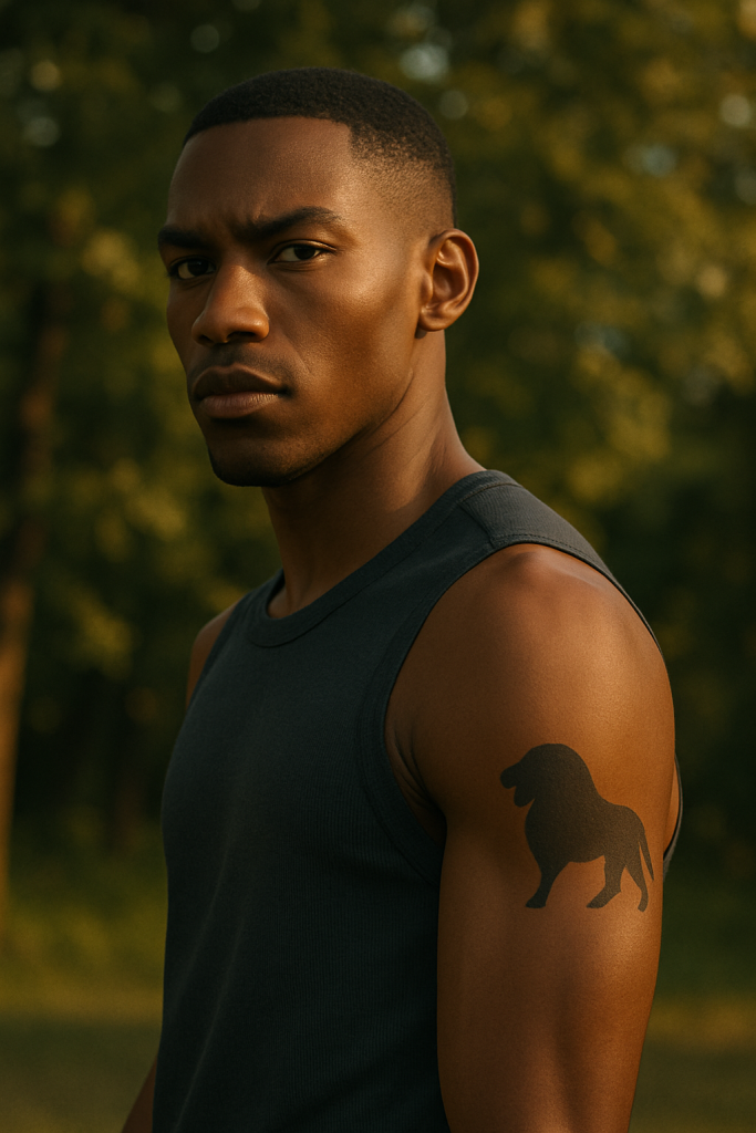 Animal Silhouette Tattoo