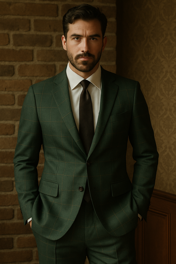 Bold Check or Plaid Suit