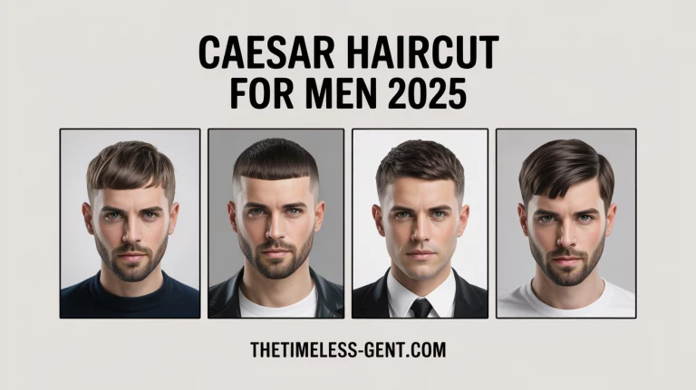 Caesar Haircut For Men 2025: The Timeless Style Making a Bold Comeback