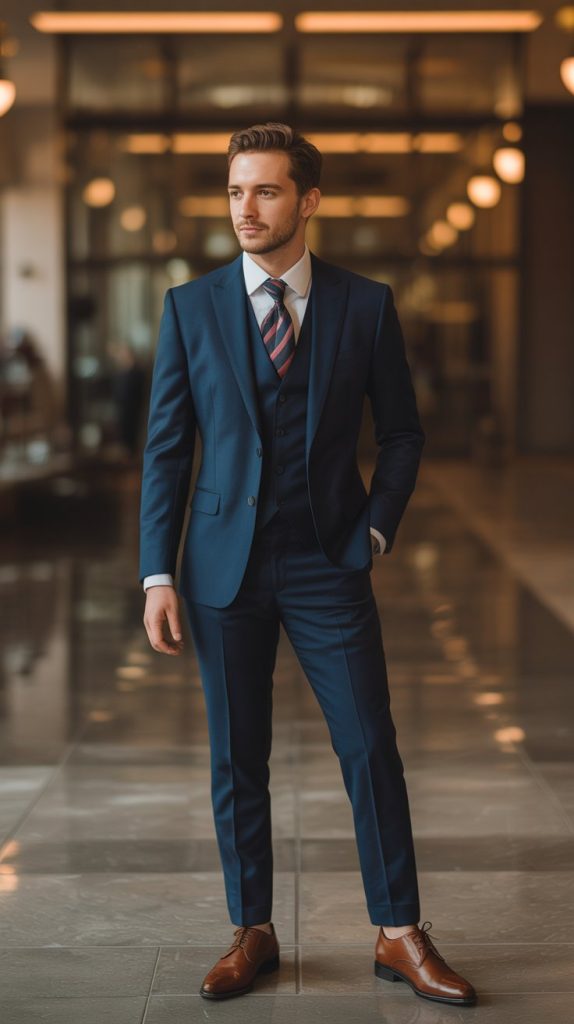 Classic Navy Suit Combo
