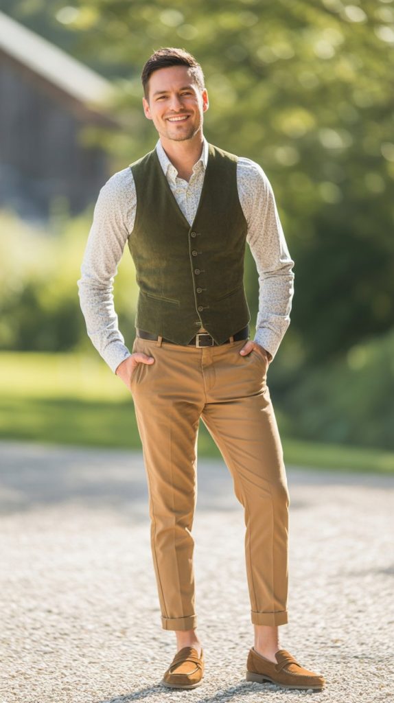 Modern Boho Groom
