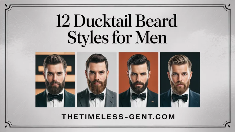 12 Ducktail Beard Styles for Men