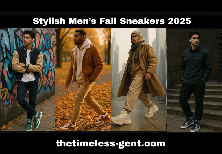 Stylish Men’s Fall Sneakers 2025