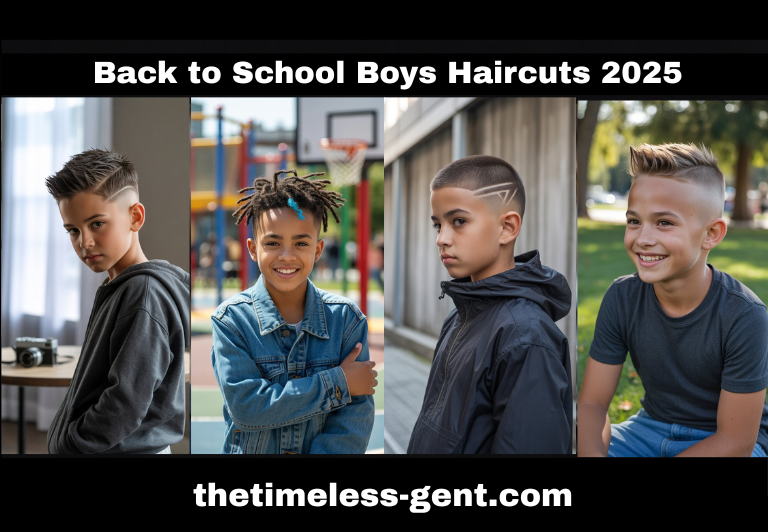 Back to School Boys Haircuts 2025