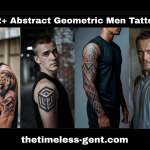 Abstract Geometric Tattoo Men