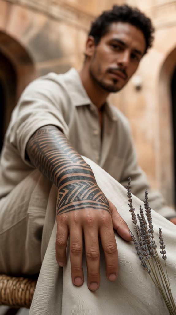  Tribal-Inspired Hand Band