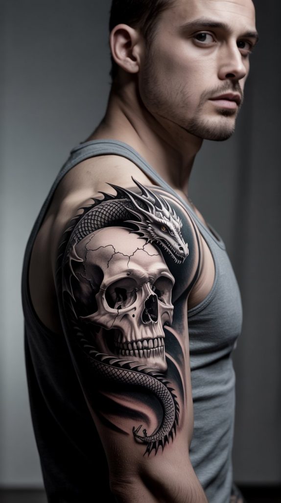 Dragon + Skull Combo