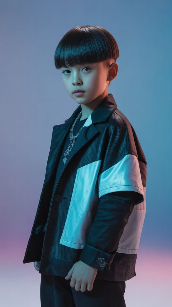 Asian-Inspired Short Mullet Asian-Inspired Short Mullet