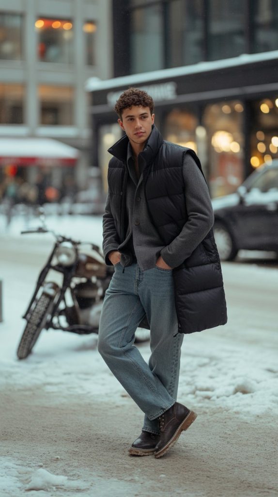 Layer a Vest Smartly Layer a Vest Smartly