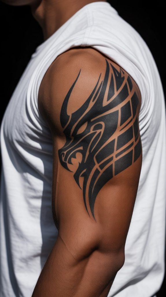 Tribal Dragon Design