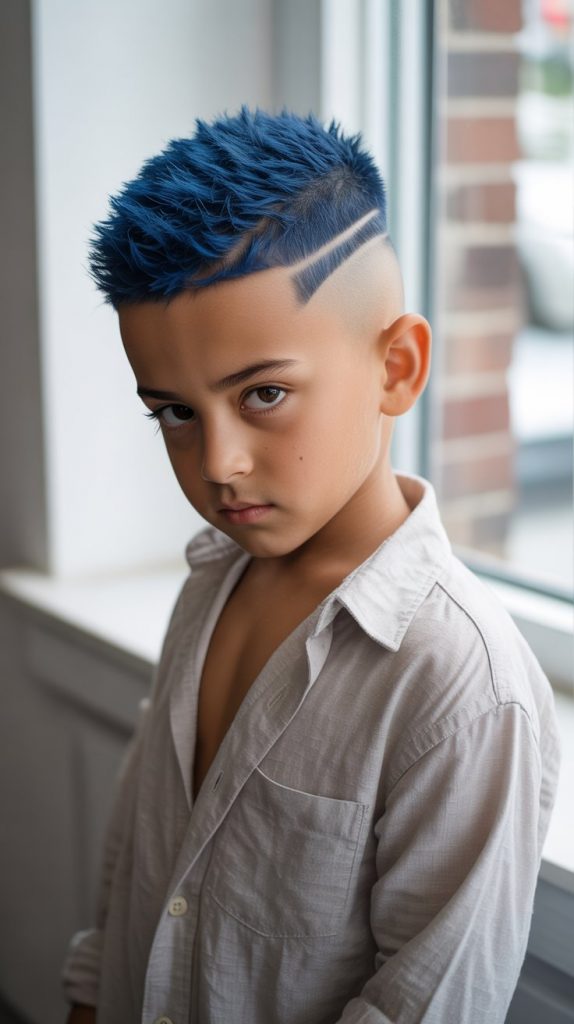 Mohawk with Hard Part