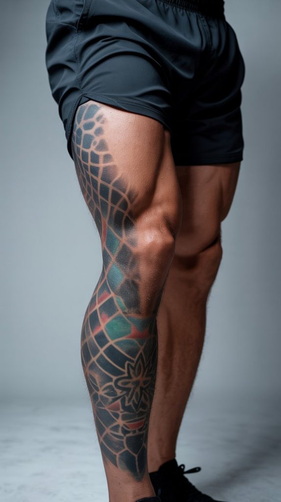 Abstract Geometric Shin Design