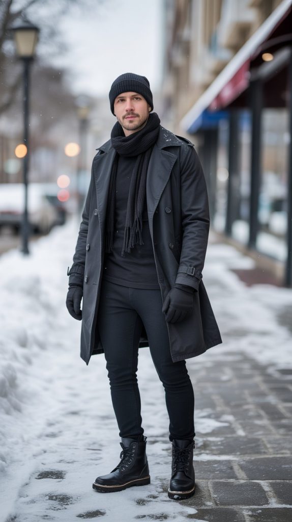 Winter Black Layers Winter Black Layers