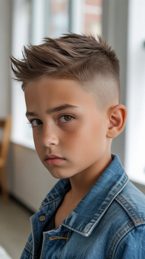 Short Textured Mohawk