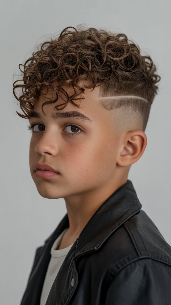 The Curly Top Fade The Curly Top Fade