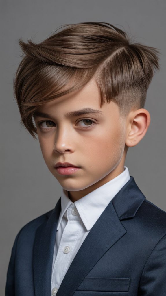 Undercut with Longer Fringe Undercut with Longer Fringe