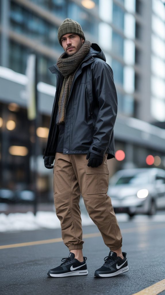 Techwear With a Cozy Twist Techwear With a Cozy Twist