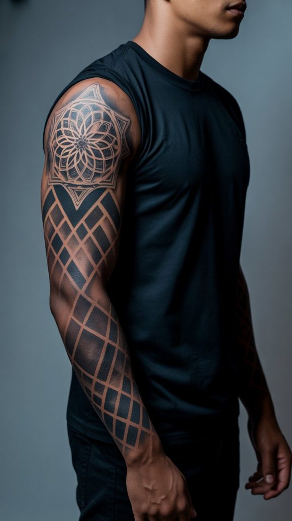 Half-Sleeve Geometric Flow