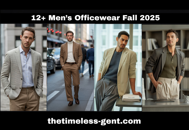 Men’s Officewear Fall 2025