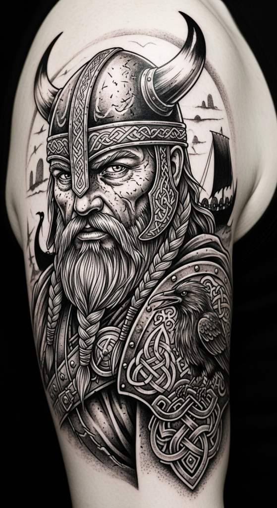 1. Viking Warrior Portrait