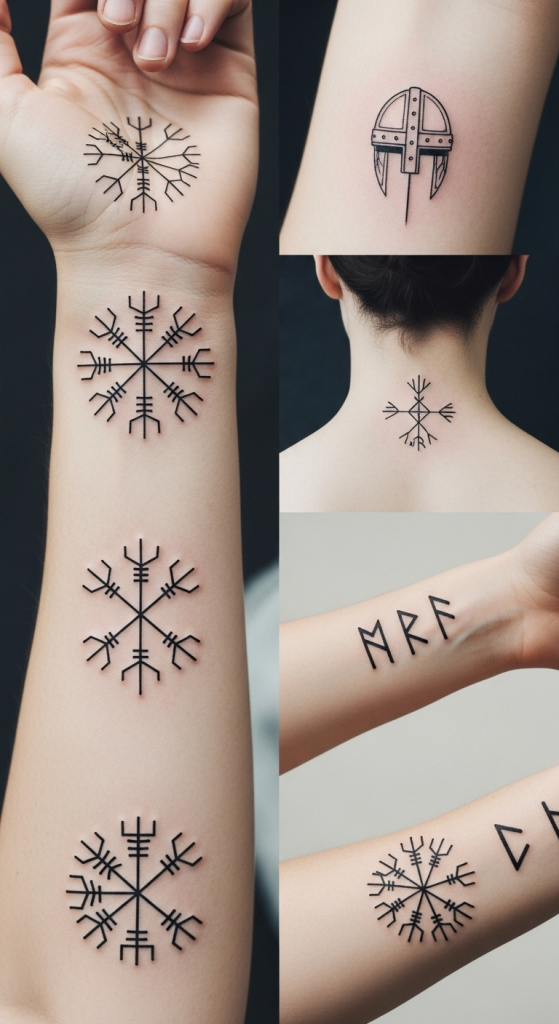 alt="fenrir wolf norse mythology tattoo"
