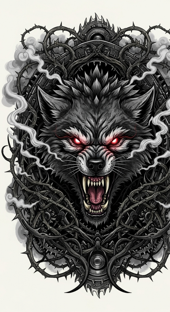 alt="raven norse mythology tattoo"