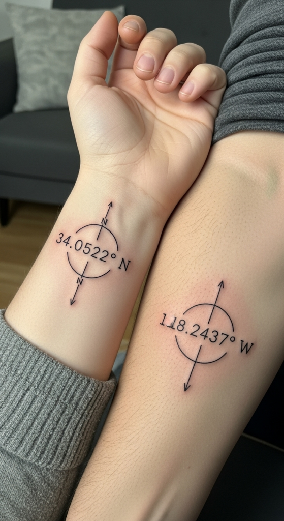 Coordinate Tattoos
