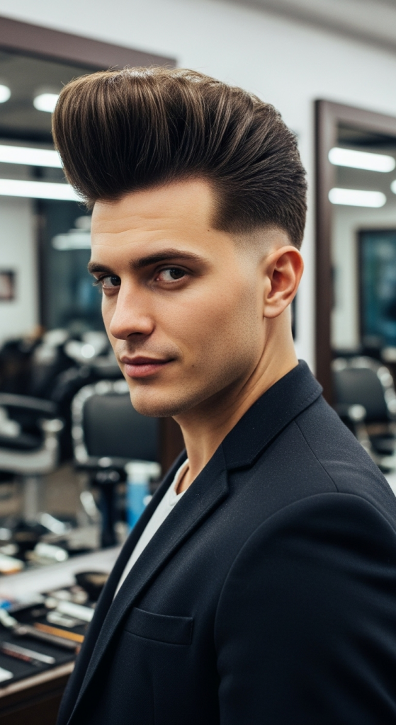 4. High-Volume Statement Pompadour