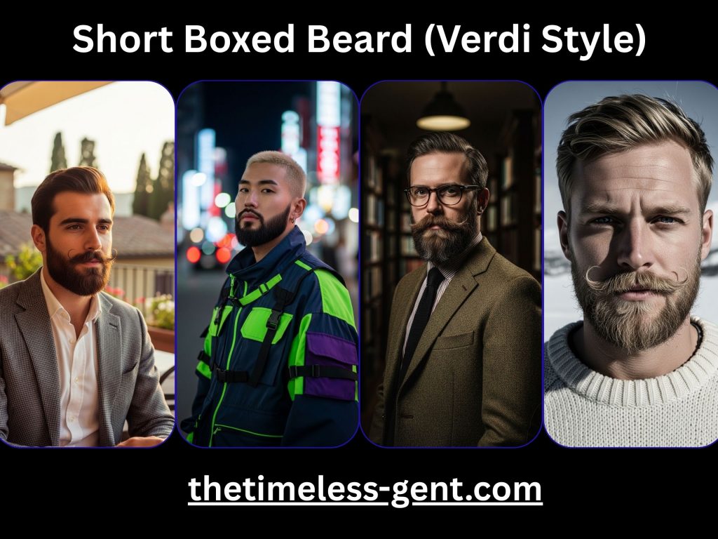 Short Boxed Beard (Verdi Style): Clean & Masculine Guide